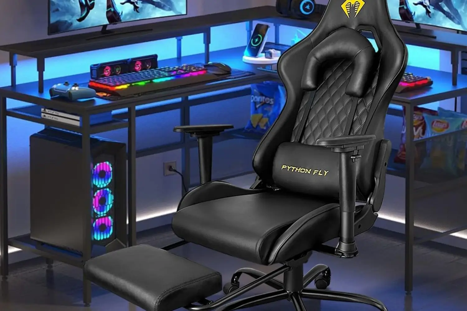 Cadeira Gamer Python Fly: como escolher as melhores cadeiras gamer e usufruir da melhor cadeira gamer com conforto
