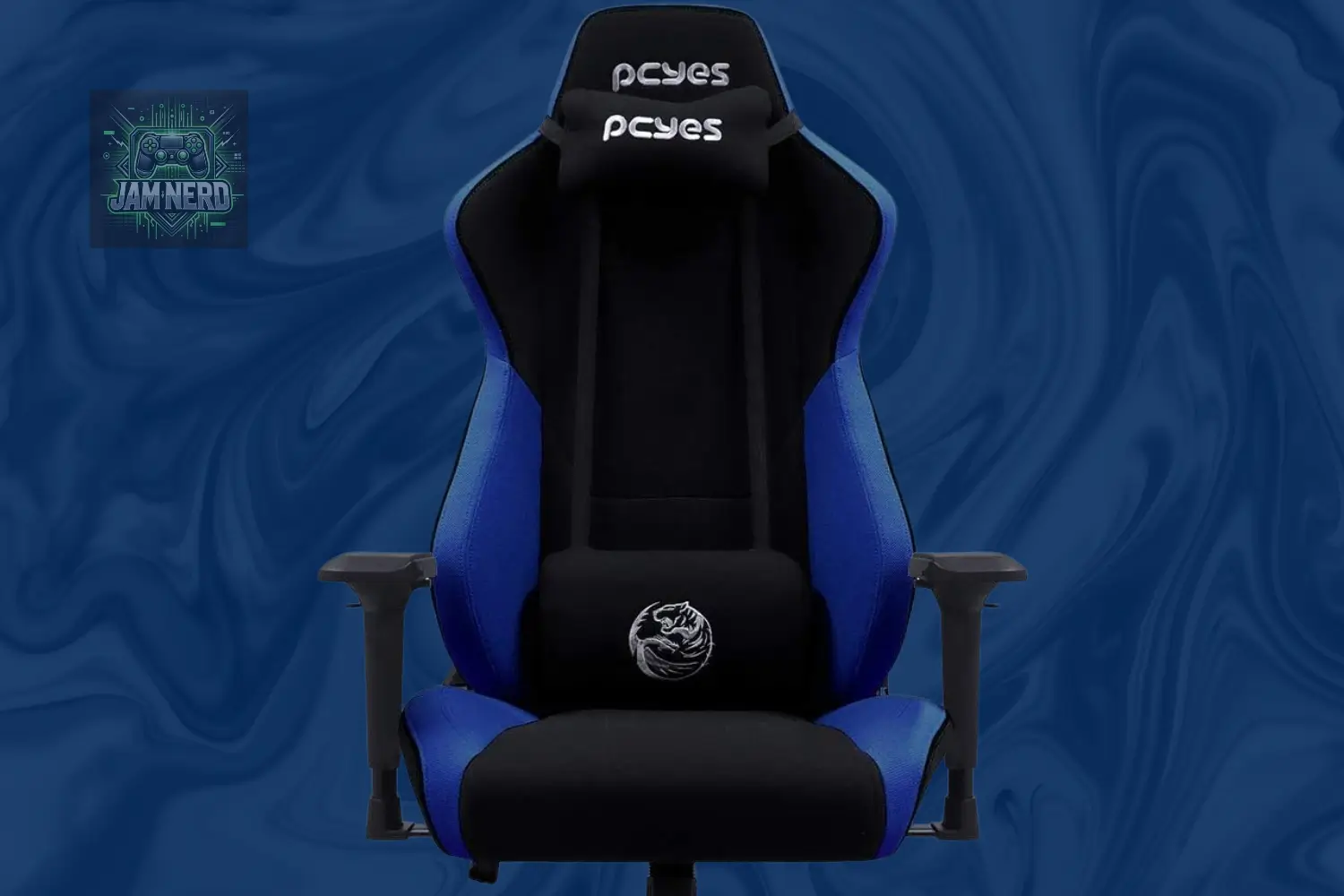 Como funcionam os ajustes dos apoios de braço 4D na V8 Turbo? Melhores cadeiras gamer, confira a cadeira pcyes, a cadeira gamer pcyes mad racer v8 turbo azul