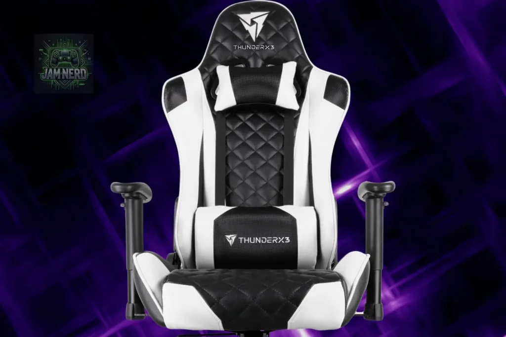 cadeira thunderX3. A TGC12 ThunderX3 tem alguma limitação nos apoios de braço? cadeira gamer thunderx3 tgc12 branca são as melhores cadeiras gamer