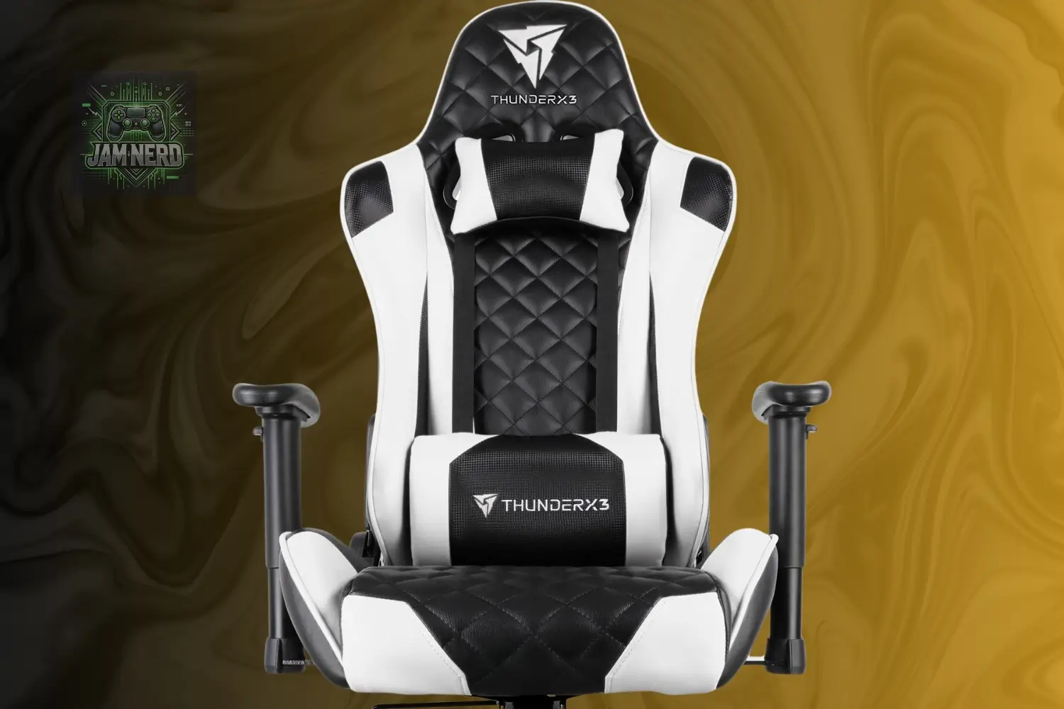 cadeira thunderX3. A TGC12 ThunderX3 tem alguma limitação nos apoios de braço? cadeira gamer thunderx3 tgc12 branca são as melhores cadeiras gamer