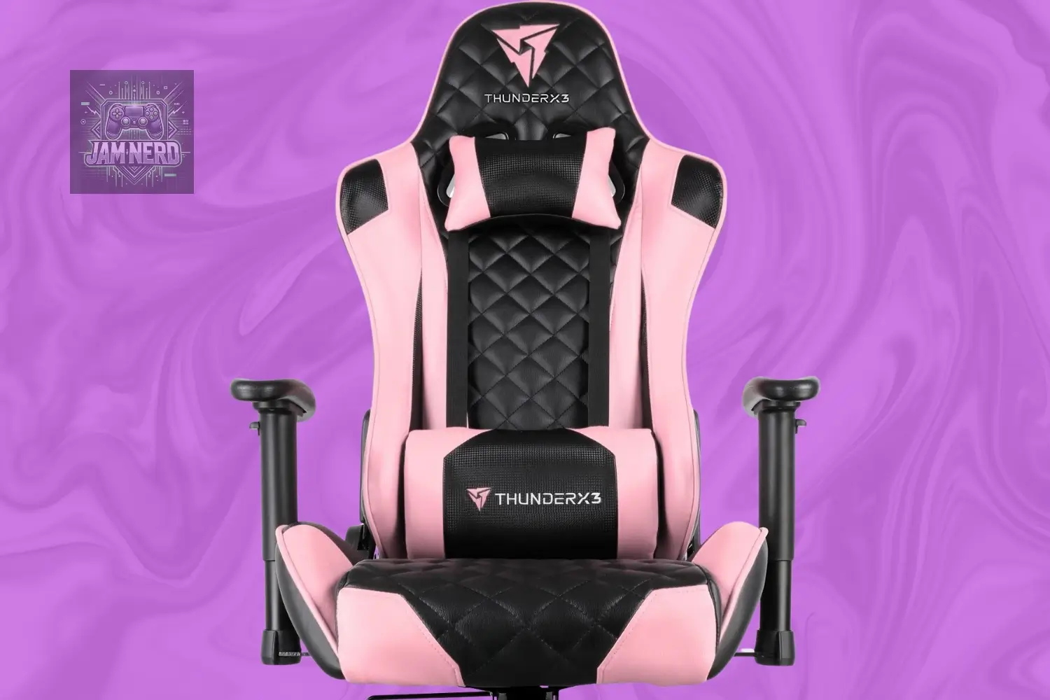 cadeira thunderX3 cadeira gamer thunderx3 tgc12 rosa A cadeira ThunderX3 TGC12 cabe em mesas de altura padrão de escritório?