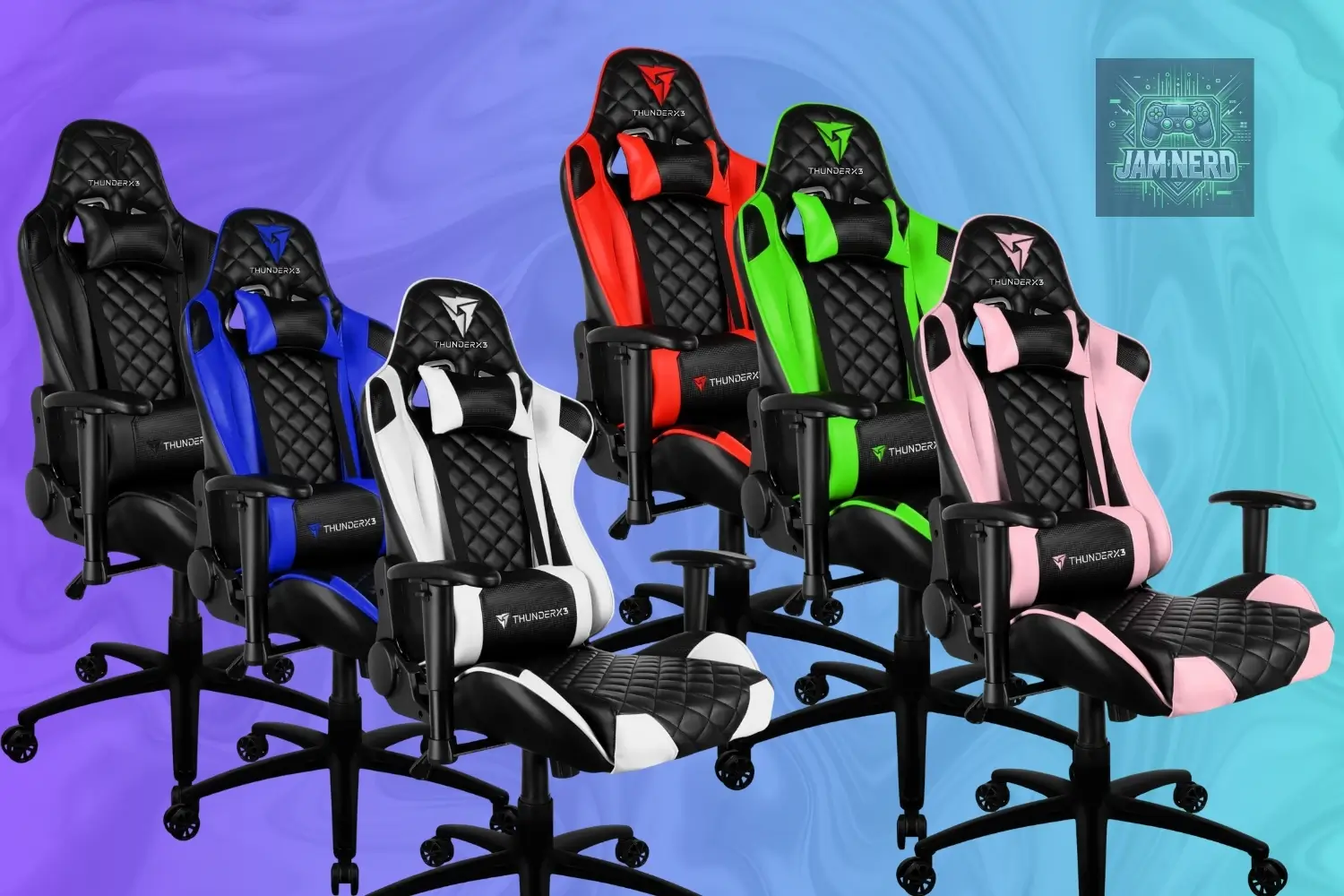 cadeira thunderX3 cadeira gamer thunderx3 tgc12 thunderx3 cadeira gamer profissional tgc12 As almofadas lombar e cervical da cadeira gamer ThunderX3 TGC12 são ajustáveis em altura?