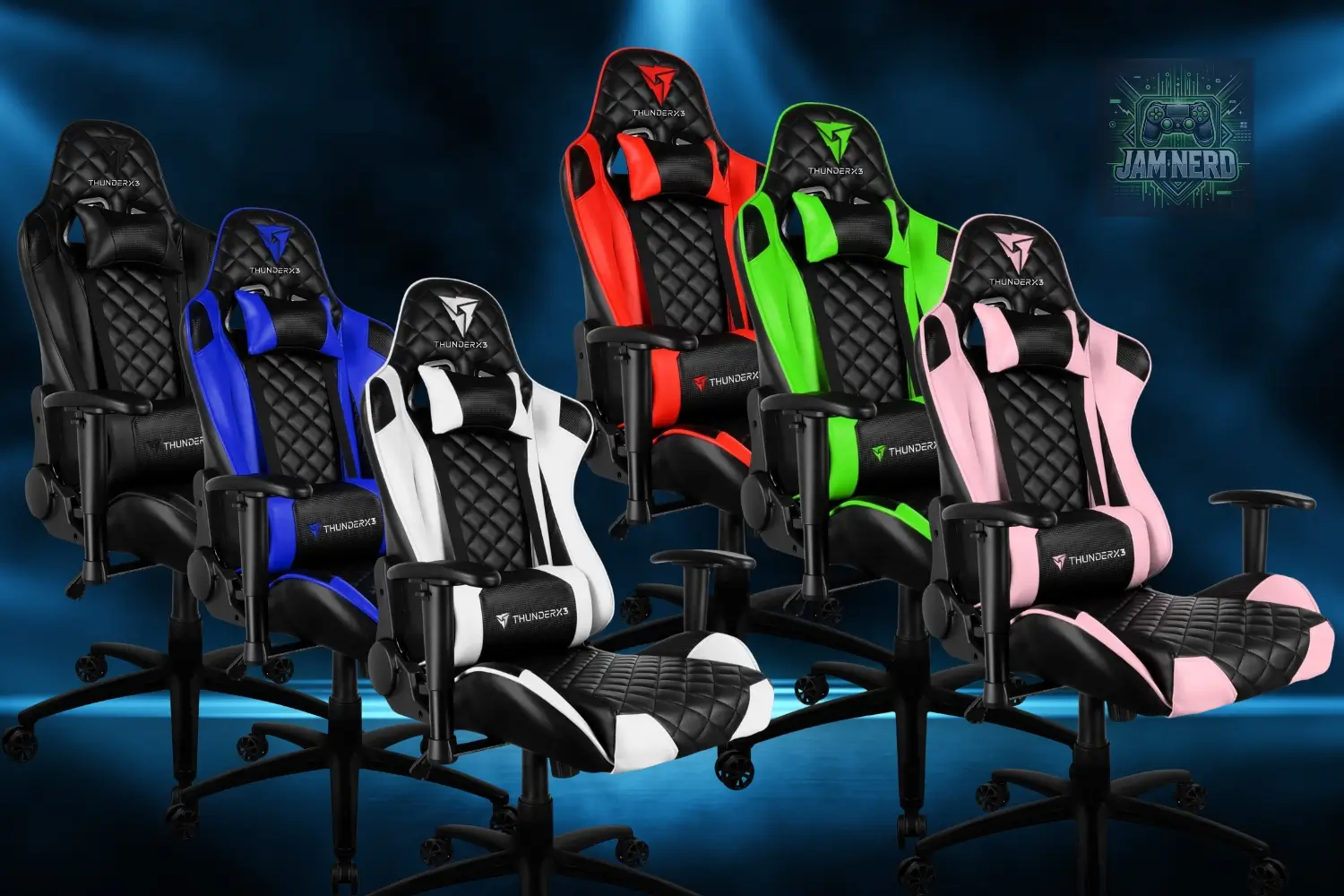 cadeira thunderX3 cadeira gamer thunderx3 tgc12 thunderx3 cadeira gamer profissional tgc12 O mecanismo de inclinação da TGC12 é do tipo borboleta