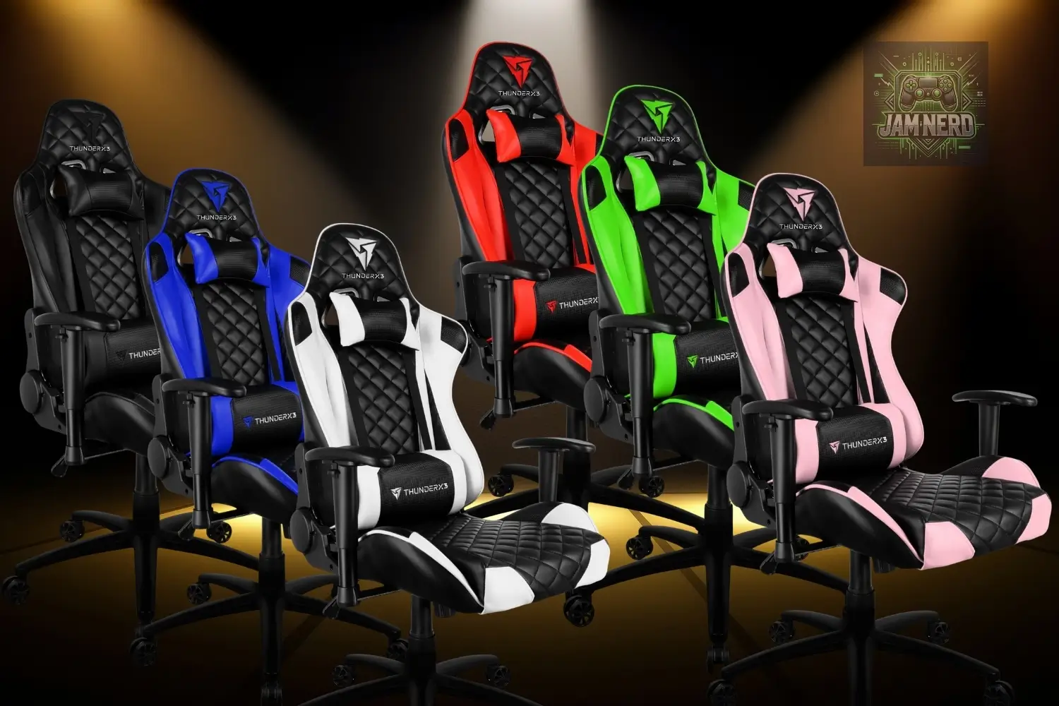 cadeira thunderX3 cadeira gamer thunderx3 tgc12 thunderx3 cadeira gamer profissional tgc12 O sistema de balanço da cadeira gamer ThunderX3 TGC12 ajuda na circulação sanguínea