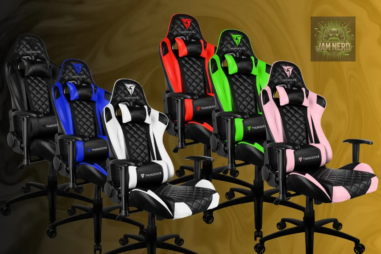 cadeira thunderX3 cadeira gamer thunderx3 tgc12 thunderx3 cadeira gamer profissional tgc12 Como funciona o estofamento em forma de diamante da cadeira gamer profissional TGC12 thunderx3?