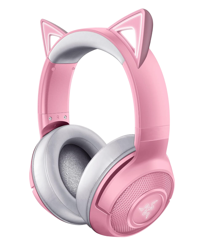 Headset gatinhu Razer Kraken BT Kitty Edition headset gatinho headset gamer gatinho headset gamer