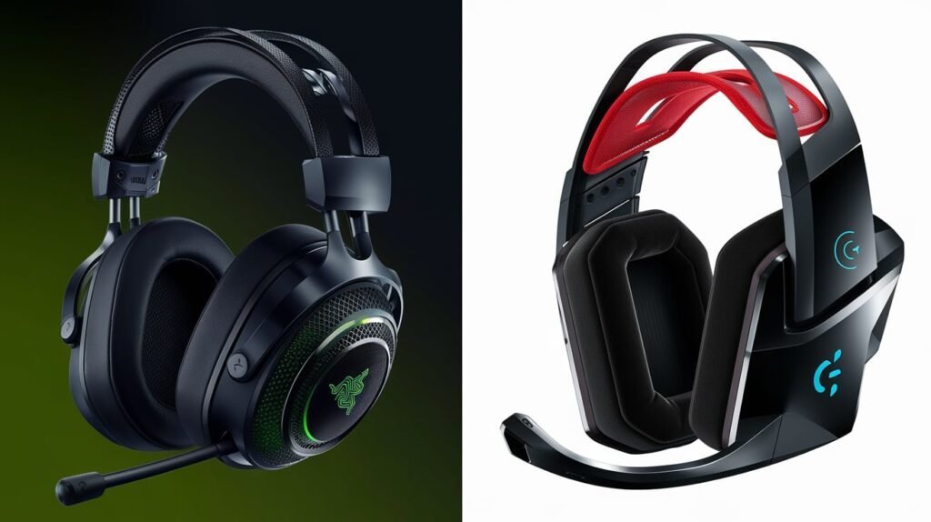 Razer Kraken ou Logitech G Pro X - Qual oferece melhor áudio e conforto em 2025