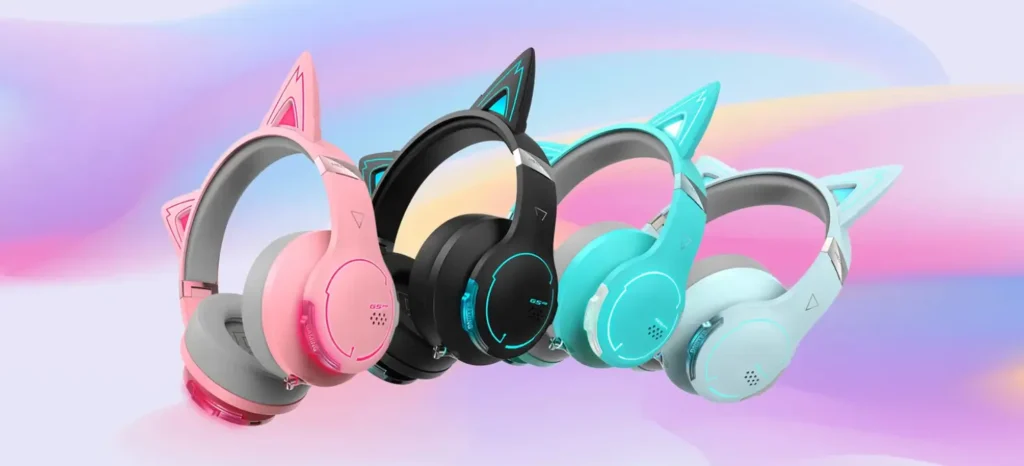 headset gatinhu o headset gatinho G5BT Cat Ear