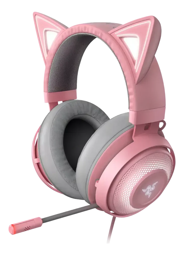 headset gatinhu o headset gatinho razer kraken headsets headset gatinho rosa