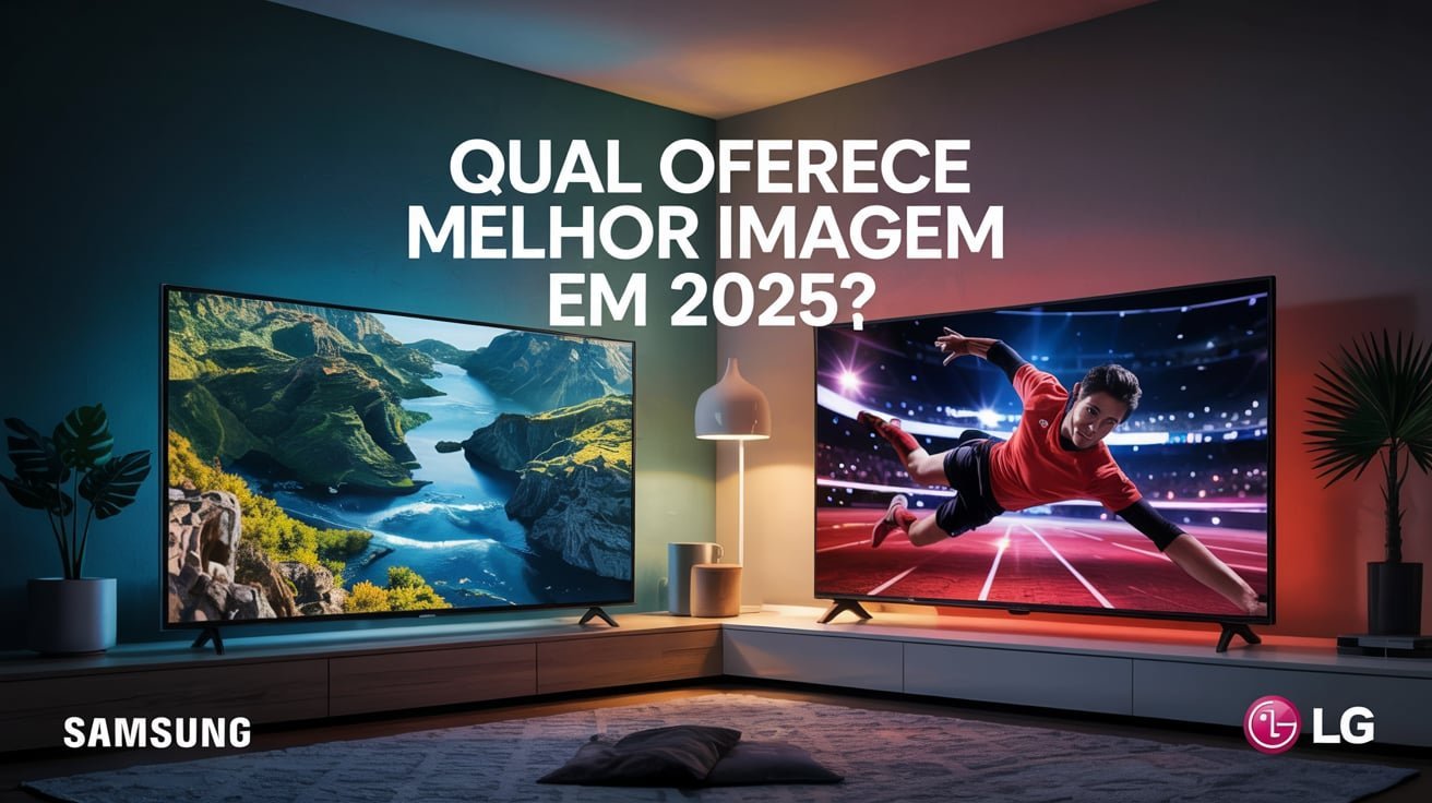 Comparativo: Samsung Smart TV Vs LG – Qual oferece melhor imagem em 2025?