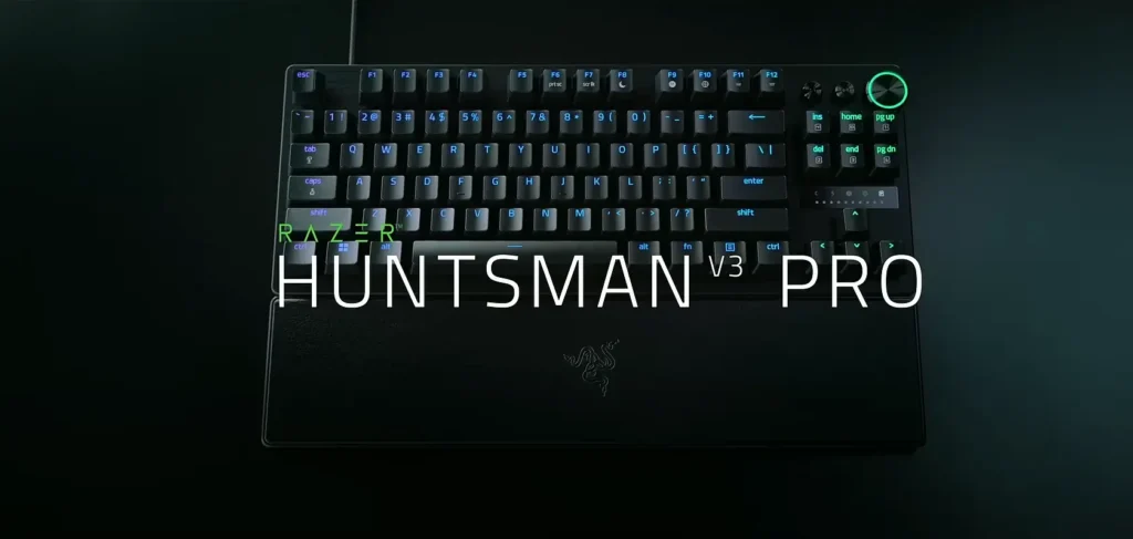 teclados para jogos-razer huntsman v3 pro
